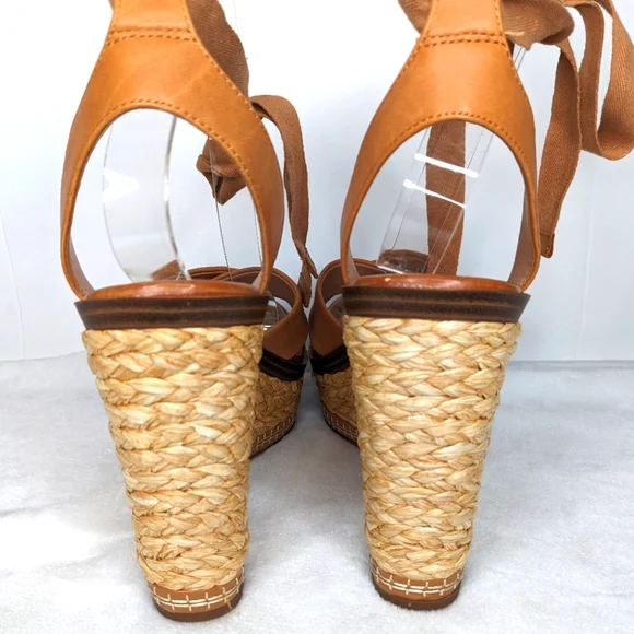 VINCE CAMUTO Pharrah Espadrilles Wedge Platform Ankle Strap Sandals - Picture 4 of 8